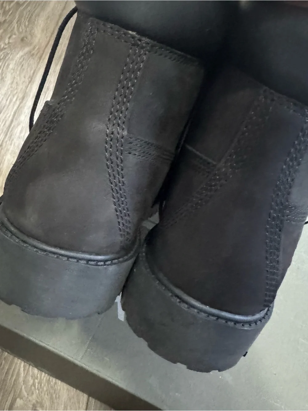 Timberland Black Nubuck Boots